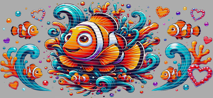 16oz Finding Nemo-N8-65